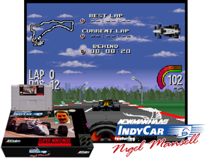 Newman-Hass Indy Car Featuring Nigel Mansell (E) Cover